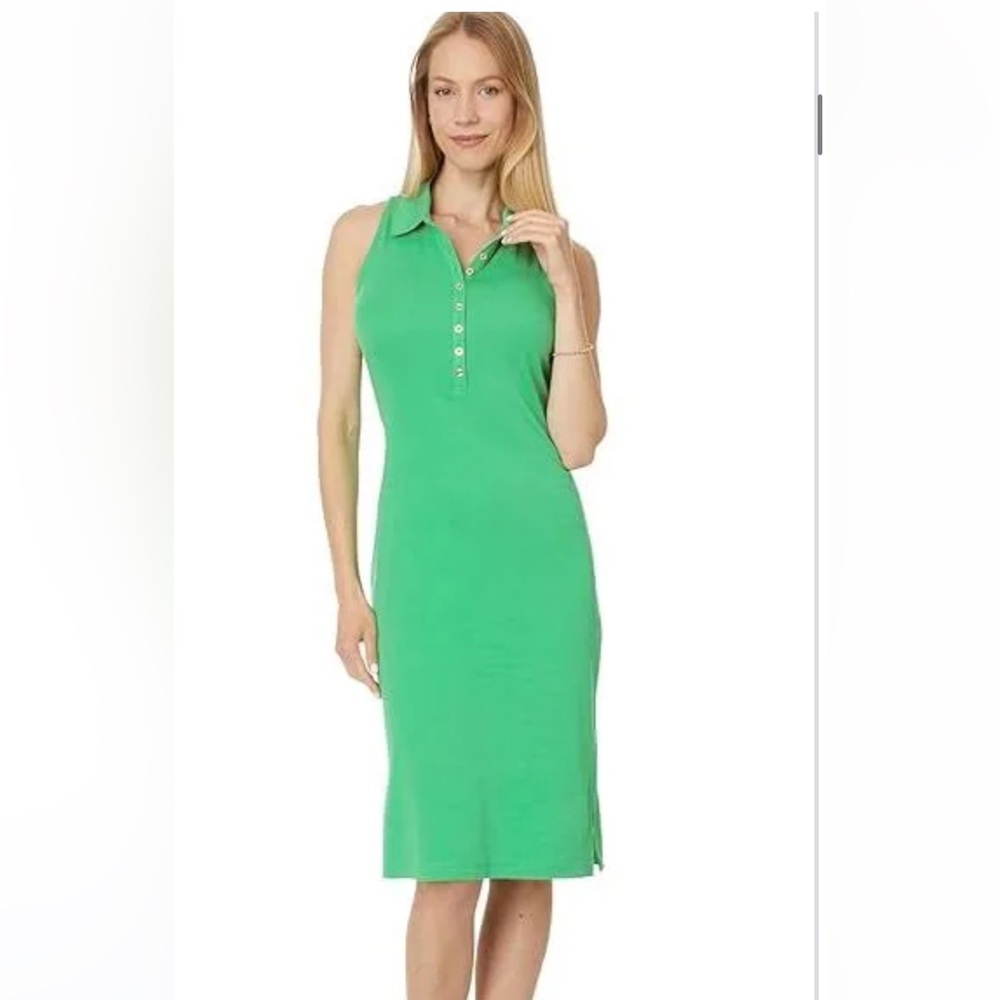 Green Sleeveless Dress